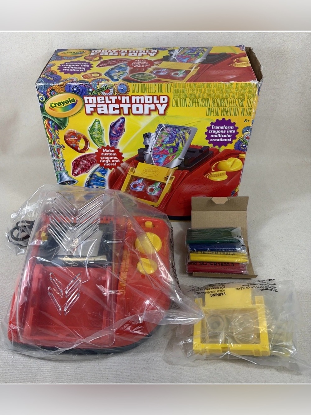 Crayola Melt 'n Mold Factory Kids Toy 2017